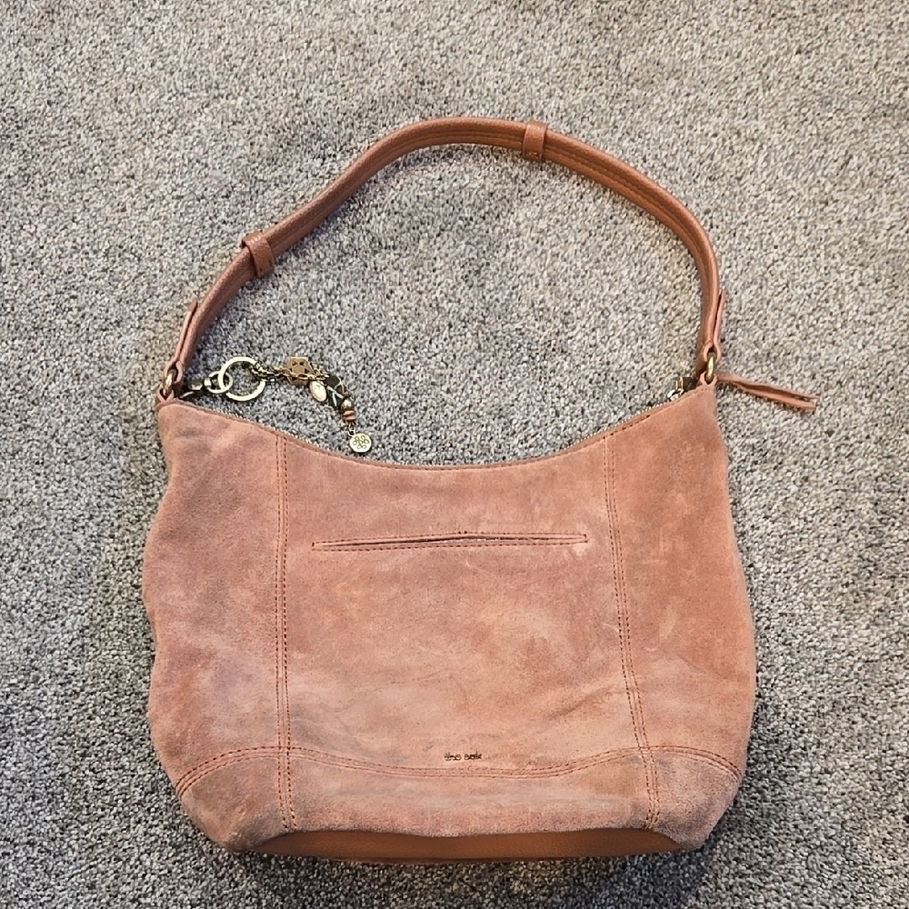 The Sak Women Suede Shoulder Hobo Boho Bag Purse